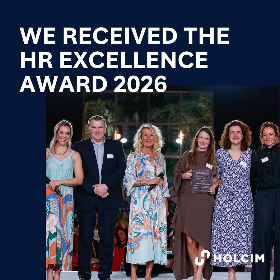 Bubble Insight is proud to have contributed to the HR Excellence Award received by Holcim in 2026 as part of the GO4ZERO project.